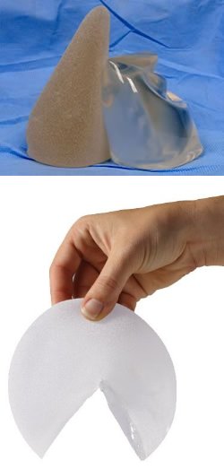 水滴形果凍系義乳與圓形義乳 水滴形果凍系義乳與圓形義乳
