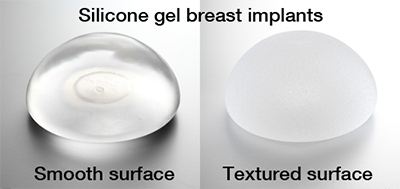 義乳依表面材質不同分為光滑面與絨毛面